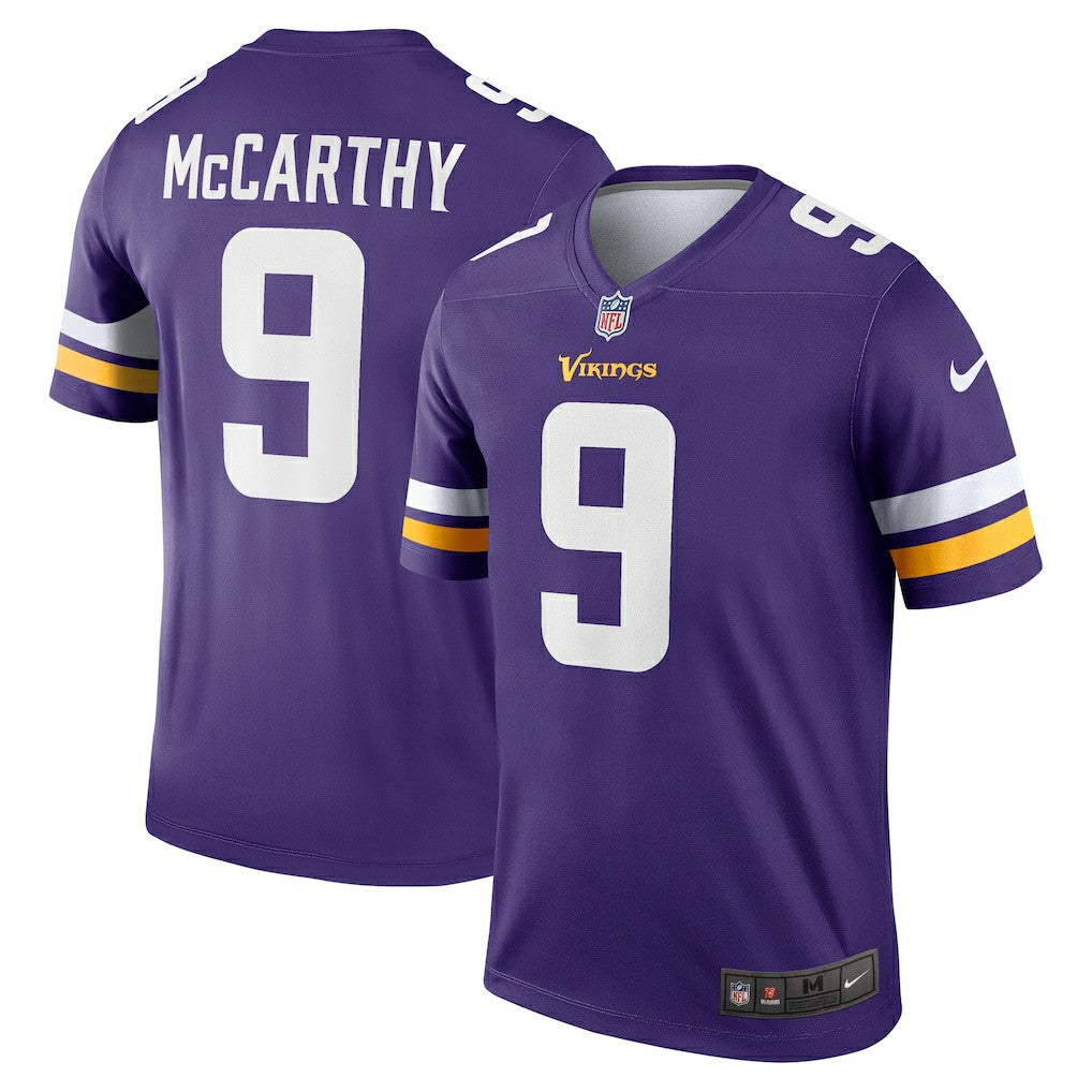 J.J. McCarthy Minnesota Vikings Legend Player Performance Top Purple | Nike for Sale