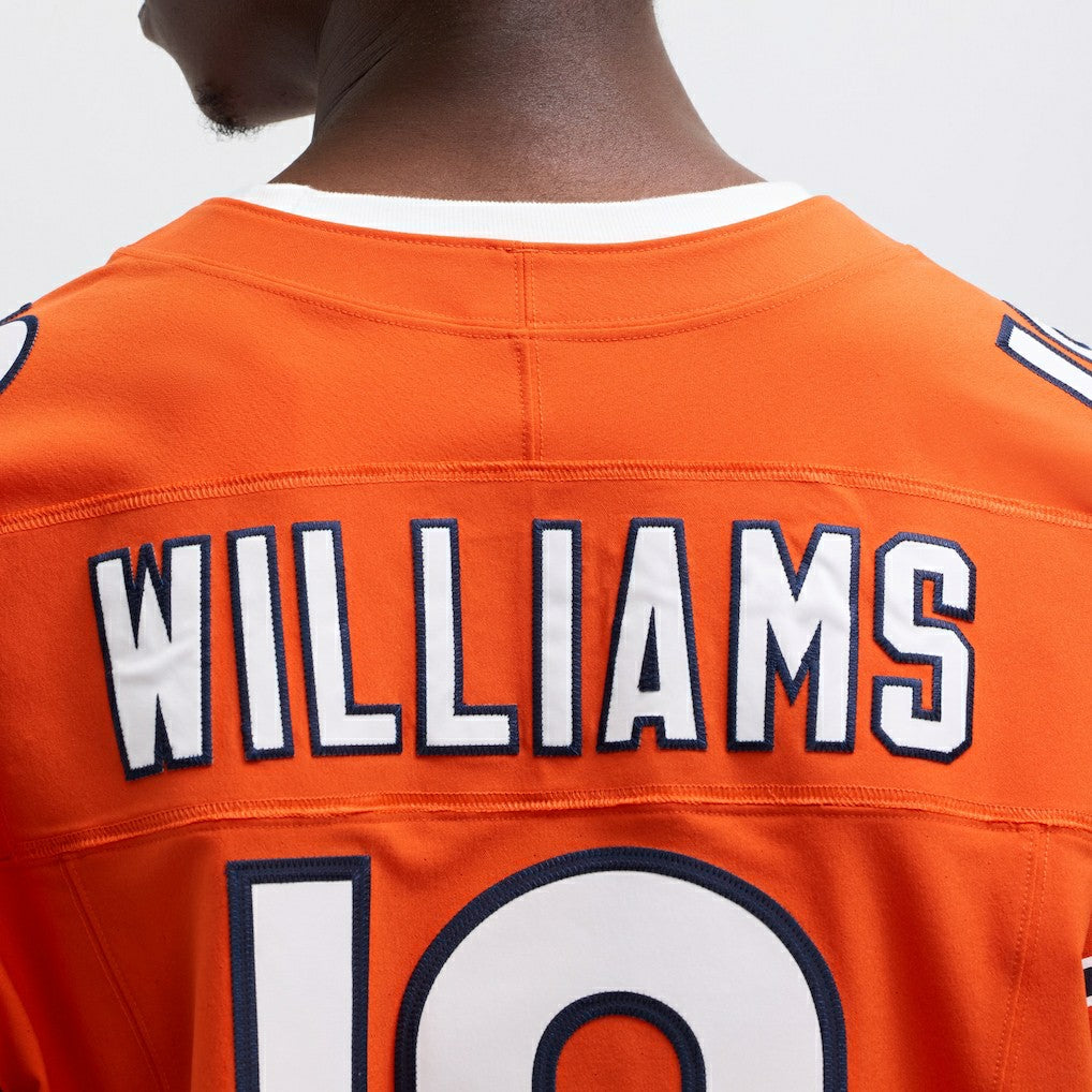 Caleb Williams Chicago Bears Alternate Vapor F.U.S.E. Elite Jersey Orange | Nike for Sale