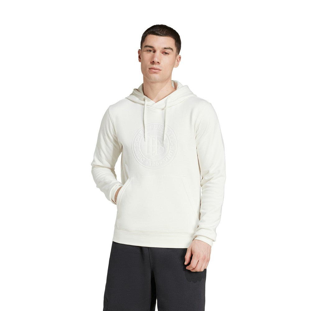 Germany National Team Originals 125th Anniversary Culturewear Pullover Hoodie White | Adidas Sale