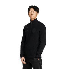 Germany National Team Originals 125th Anniversary Culturewear Half-Zip Rib-Knit Top Black | Adidas Online