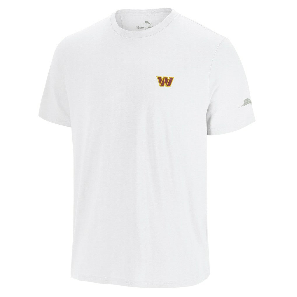 Washington Commanders Sport Torchdown Graphic T-Shirt White | Tommy Bahama