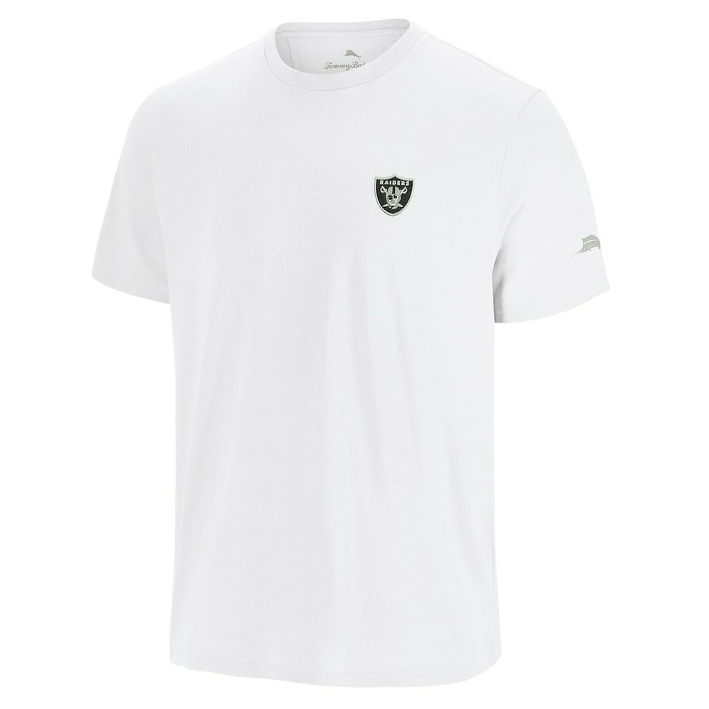 Las Vegas Raiders Sport Torchdown Graphic T-Shirt White | Tommy Bahama