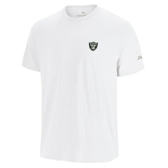 Las Vegas Raiders Sport Torchdown Graphic T-Shirt White | Tommy Bahama