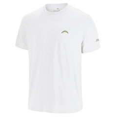 Los Angeles Chargers Sport Torchdown Graphic T-Shirt White | Tommy Bahama