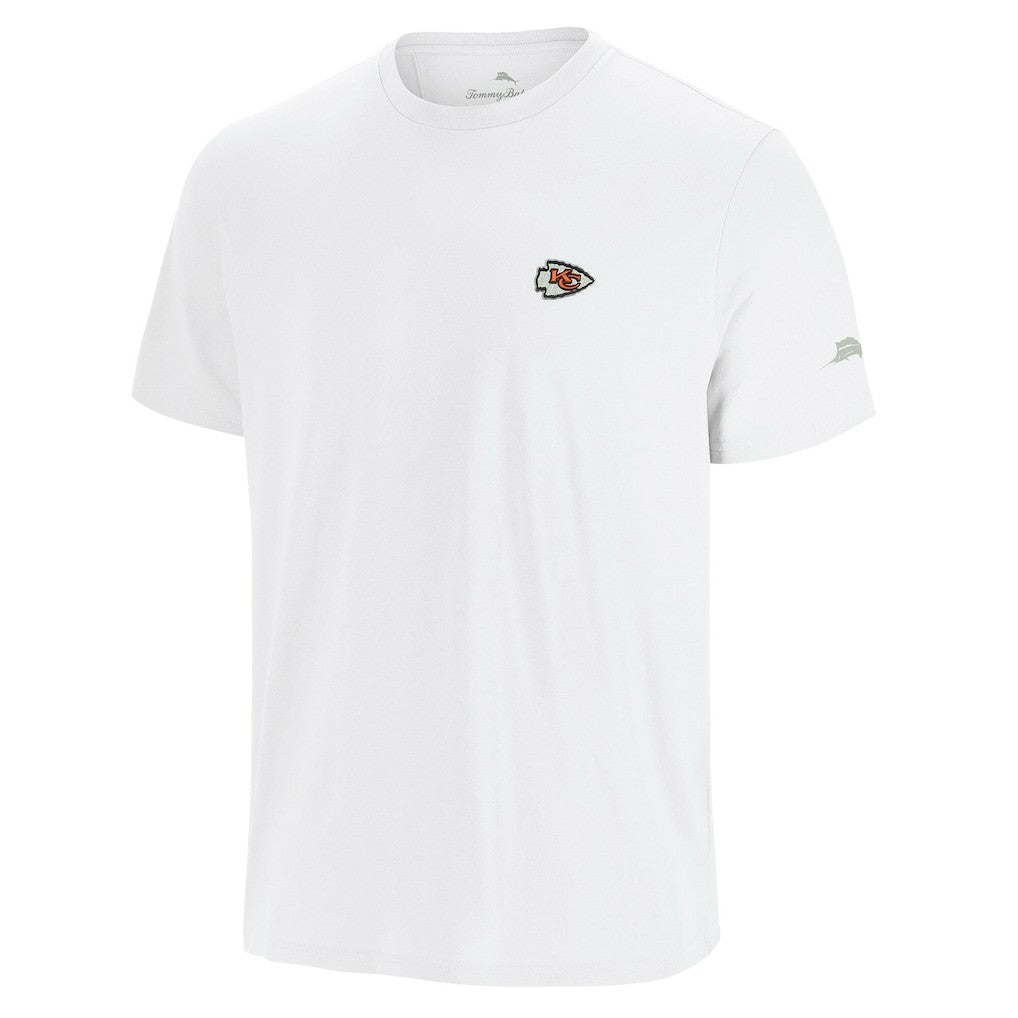 Kansas City Chiefs Sport Torchdown Graphic T-Shirt White | Tommy Bahama