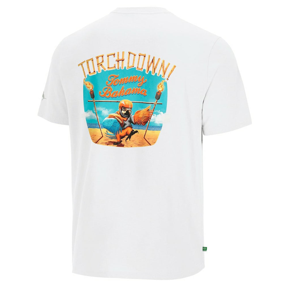 Indianapolis Colts Sport Torchdown Graphic T-Shirt White | Tommy Bahama