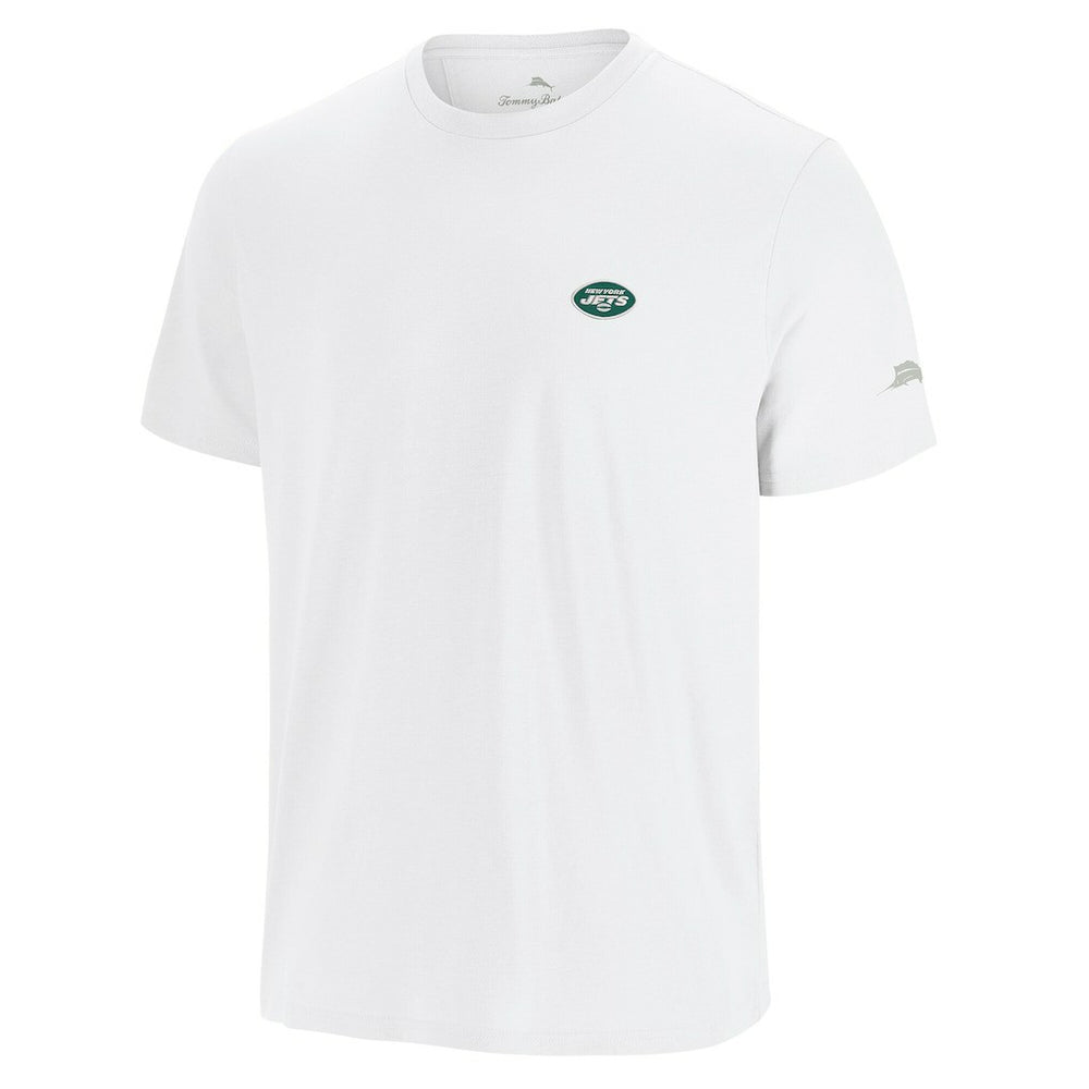 New York Jets Sport Torchdown Graphic T-Shirt White | Tommy Bahama