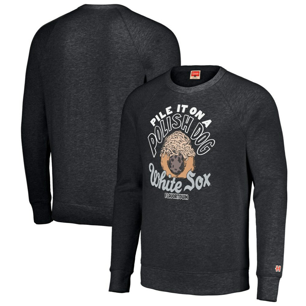 Chicago White Sox MLB x Guy Fieri’s Flavortown Unisex Tri-Blend Pullover Sweatshirt - MLB