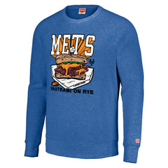 New York Mets MLB x Guy Fieri’s Flavortown Unisex Tri-Blend Pullover Sweatshirt - MLB