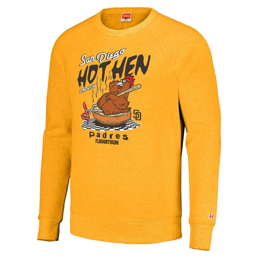 San Diego Padres MLB x Guy Fieri’s Flavortown Unisex Tri-Blend Pullover Sweatshirt - MLB