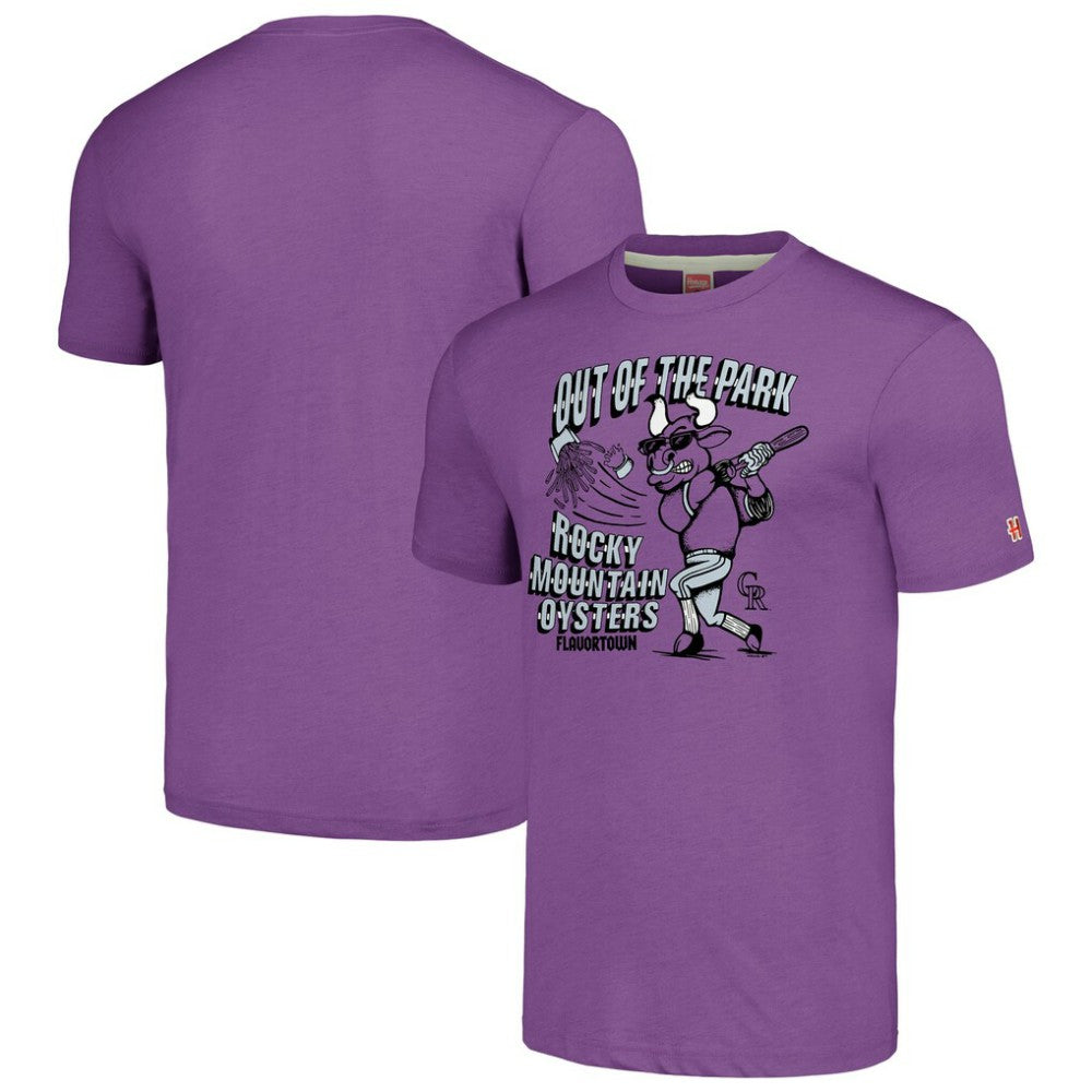 Colorado Rockies MLB x Guy Fieri’s Flavortown Unisex Tri-Blend T-Shirt - MLB