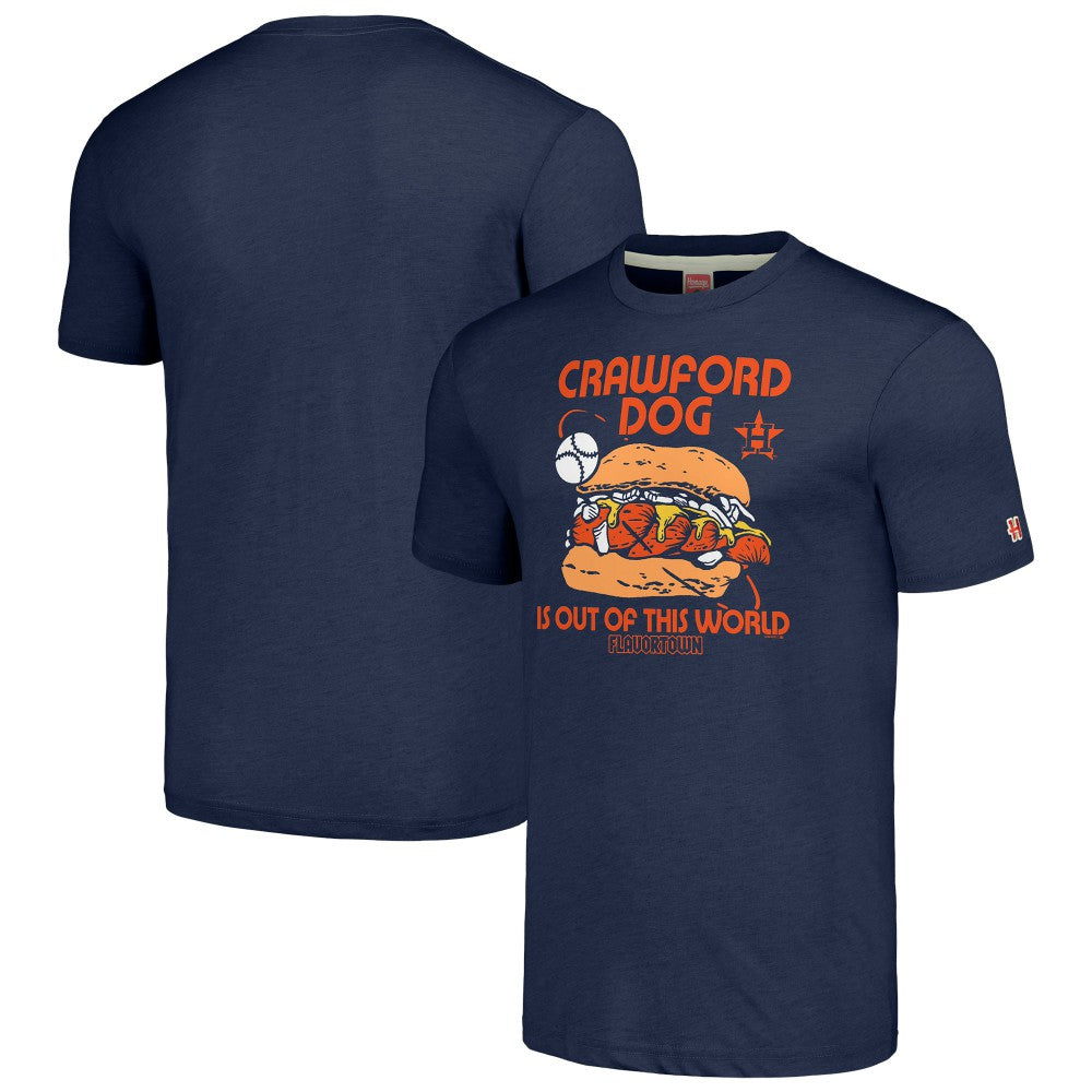 Houston Astros MLB x Guy Fieri’s Flavortown Unisex Tri-Blend T-Shirt - MLB