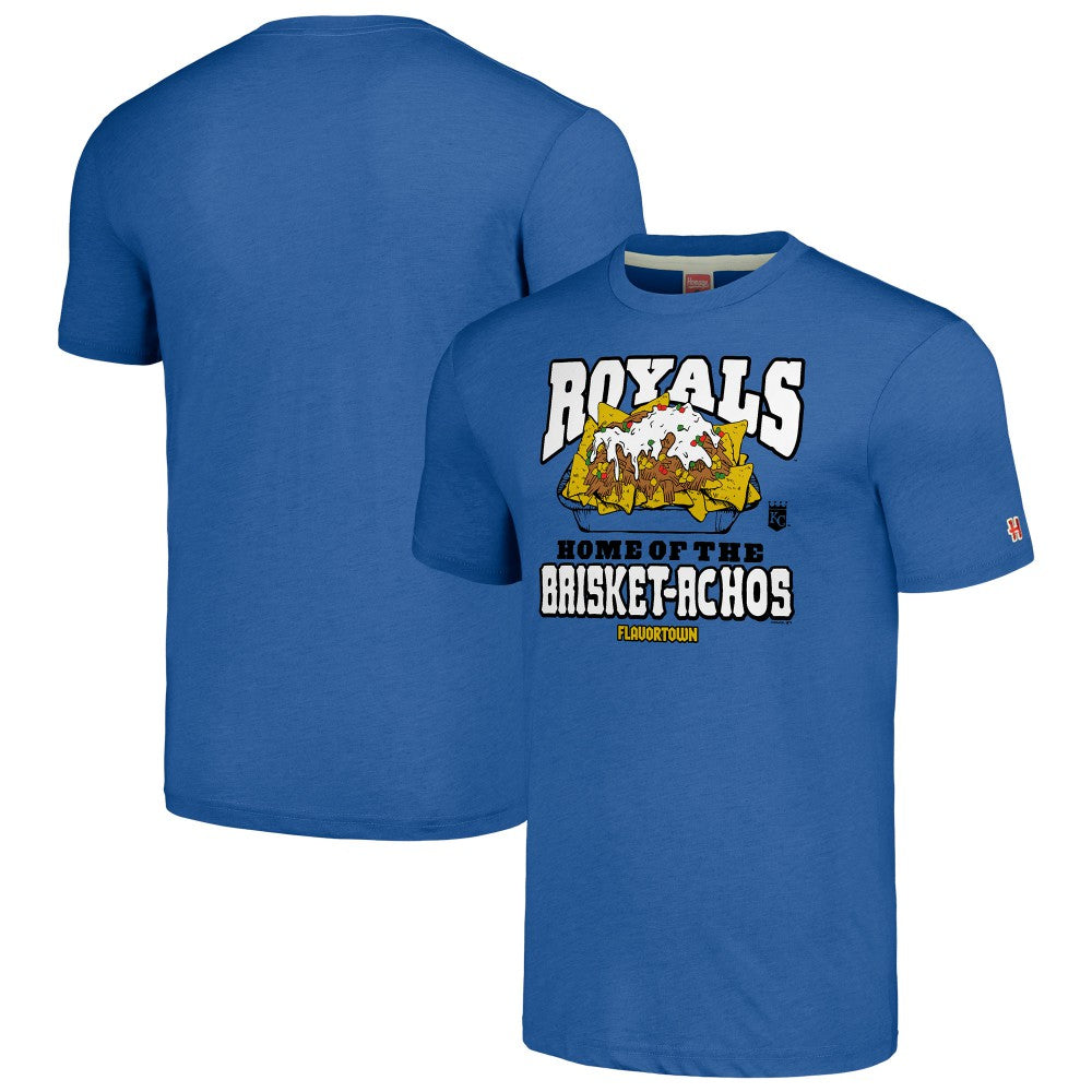 Kansas City Royals MLB x Guy Fieri’s Flavortown Unisex Tri-Blend T-Shirt - MLB
