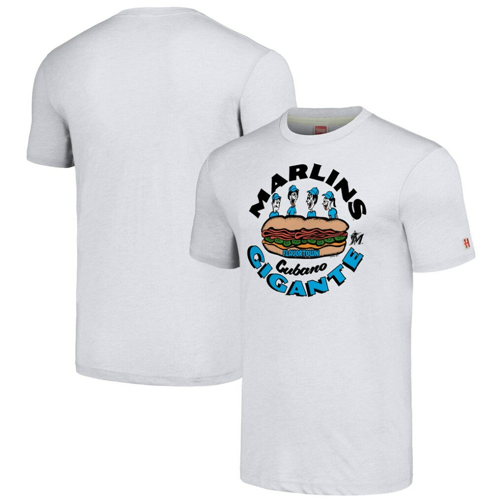 Miami Marlins MLB x Guy Fieri’s Flavortown Unisex Tri-Blend T-Shirt - MLB