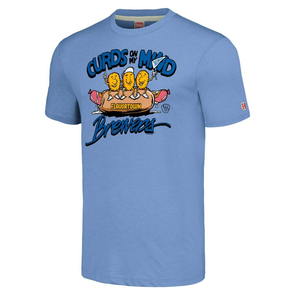Milwaukee Brewers MLB x Guy Fieri’s Flavortown Unisex Tri-Blend T-Shirt - MLB