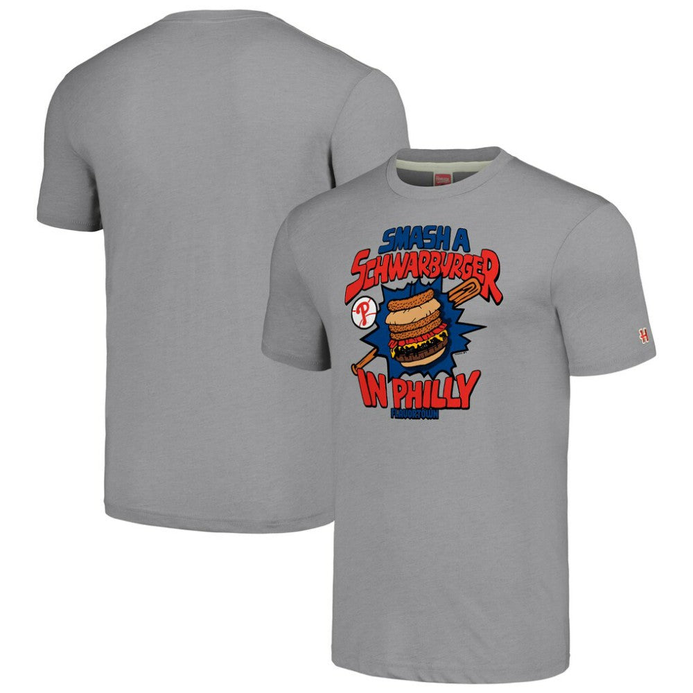 Philadelphia Phillies MLB x Guy Fieri’s Flavortown Unisex Tri-Blend T-Shirt - MLB