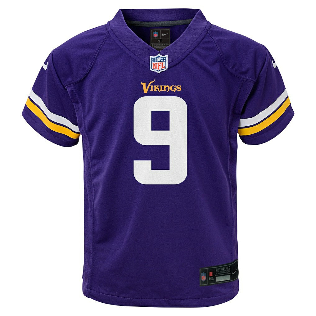 J.J. McCarthy Minnesota Vikings Preschool Player Game Jersey Purple | Nike for Sale