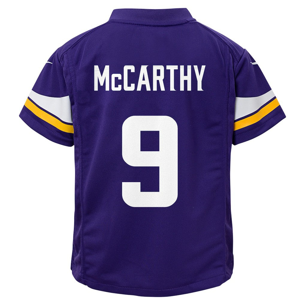 J.J. McCarthy Minnesota Vikings Preschool Player Game Jersey Purple | Nike for Sale