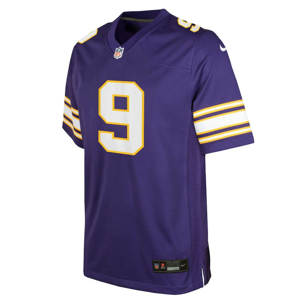 J.J. McCarthy Minnesota Vikings Youth Game Jersey Purple | Nike for Sale