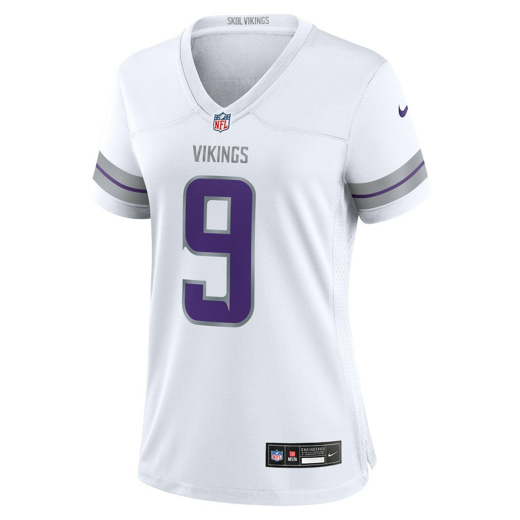 J.J. McCarthy Minnesota Vikings Women's Alternate Game Player Jersey White | Nike for Sale