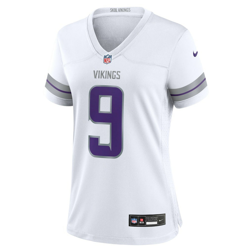 J.J. McCarthy Minnesota Vikings Women's Alternate Game Player Jersey White | Nike for Sale