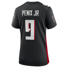 Michael Penix Jr. Atlanta Falcons Women's Game Jersey Black | Nike for Sale