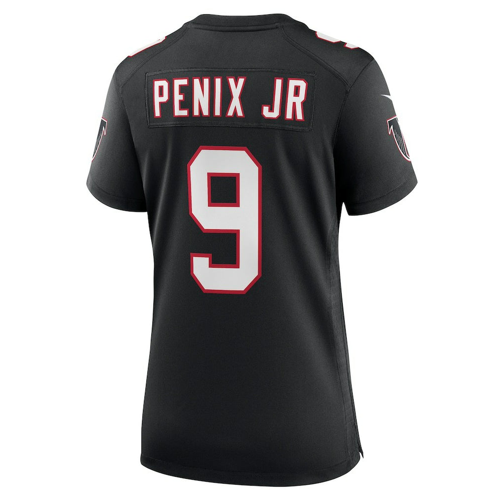 Michael Penix Jr. Atlanta Falcons Women's Alternate Game Jersey Black | Nike for Sale