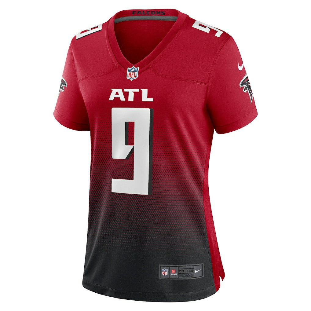 Michael Penix Jr. Atlanta Falcons Women's Alternate Game Jersey Red | Nike for Sale