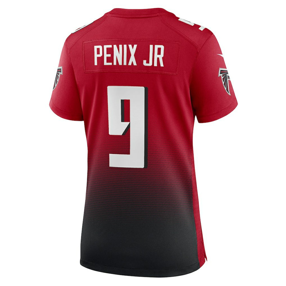 Michael Penix Jr. Atlanta Falcons Women's Alternate Game Jersey Red | Nike for Sale