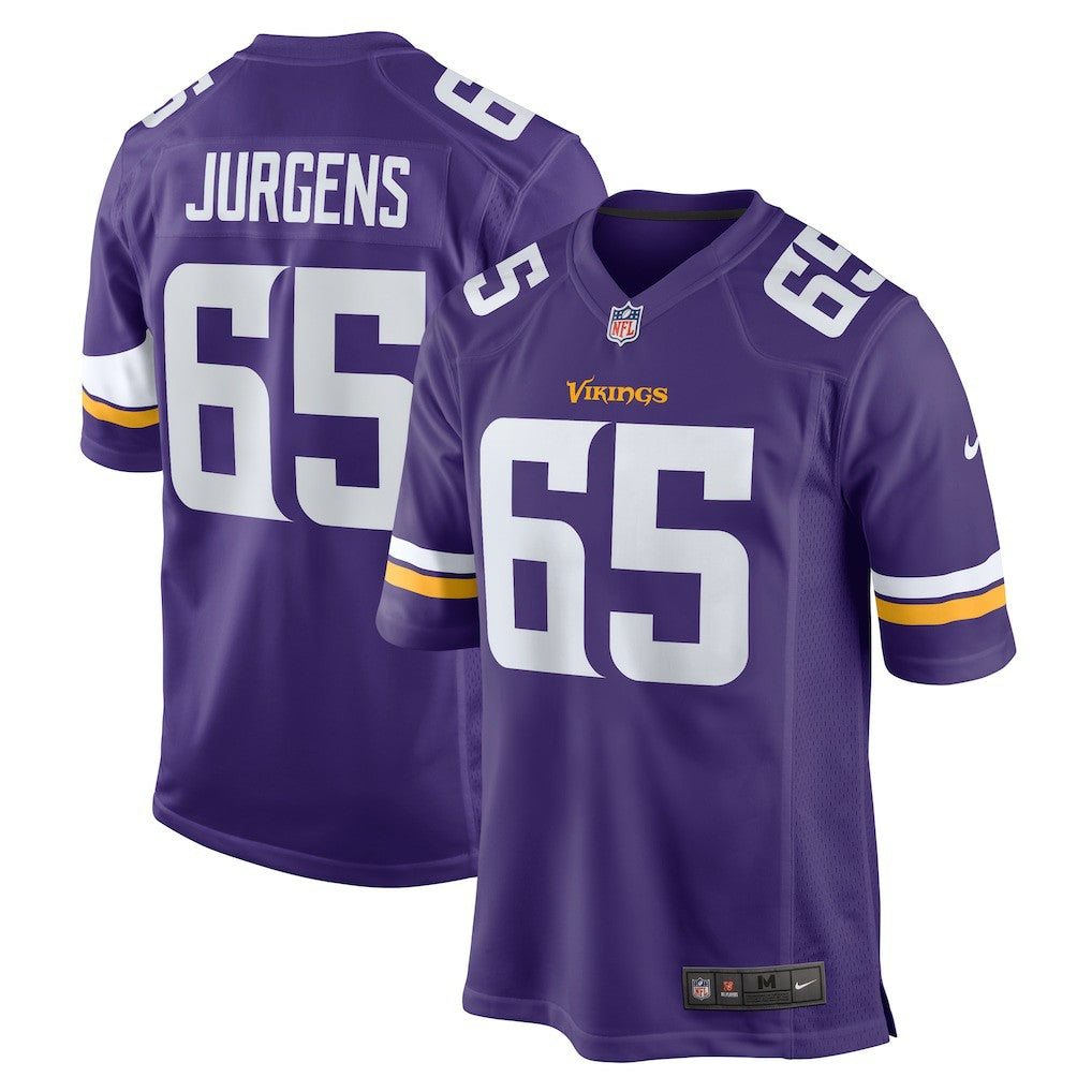 Michael Jurgens Minnesota Vikings Game Jersey Purple | Nike for Sale