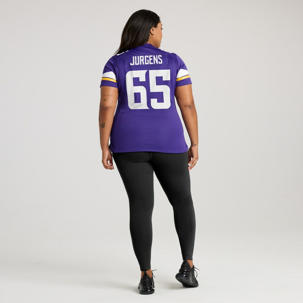Michael Jurgens Minnesota Vikings Women's Game Jersey Purple | Nike for Sale
