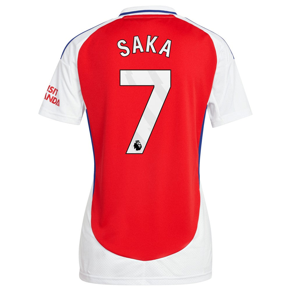 Bukayo Saka Arsenal Women's 2024/25 Home Replica Player Jersey – Red | Adidas online