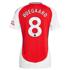 Martin Odegaard Arsenal Women's 2024/25 Home Replica Player Jersey – Red | Adidas Online