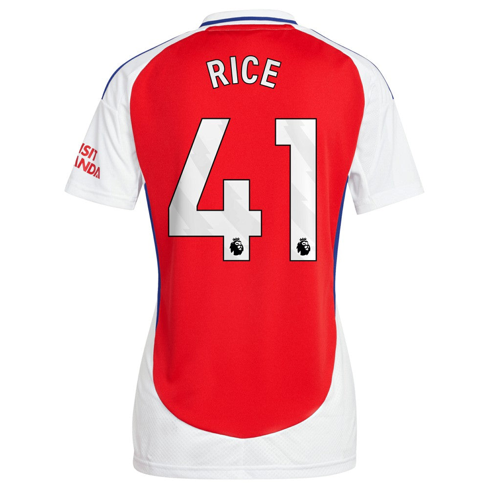 Declan Rice Arsenal Women's 2024/25 Home Replica Player Jersey – Red | Adidas discount