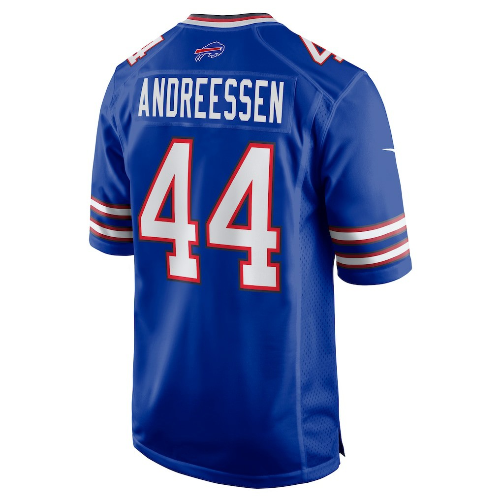 Joe Andreessen Buffalo Bills Game Jersey Royal | Nike for Sale