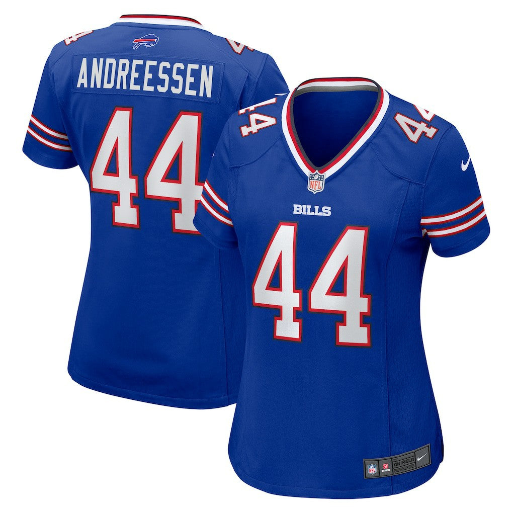 Joe Andreessen Buffalo Bills Women's Game Jersey Royal | Nike for Sale
