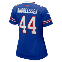 Joe Andreessen Buffalo Bills Women's Game Jersey Royal | Nike for Sale