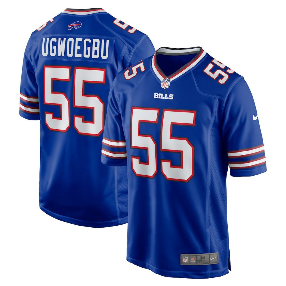 David Ugwoegbu Buffalo Bills Game Jersey Royal | Nike for Sale