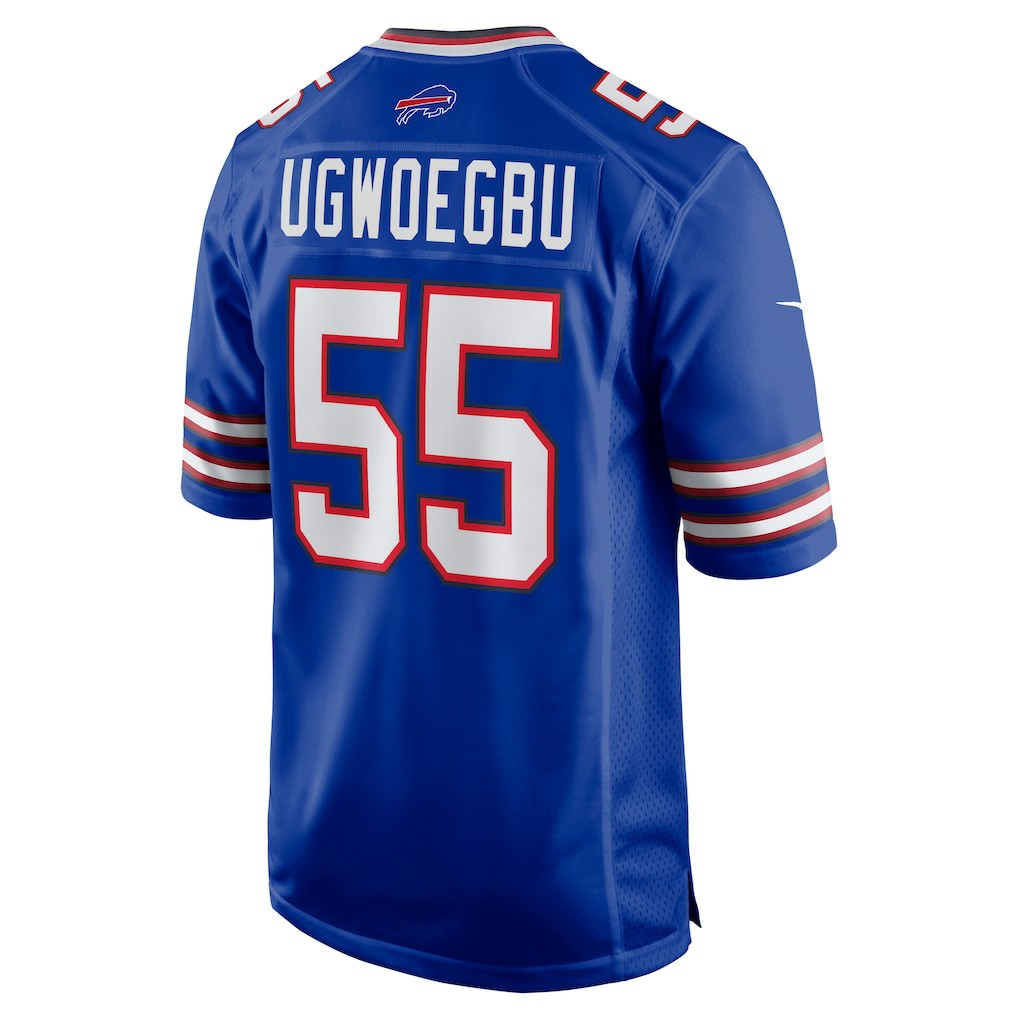 David Ugwoegbu Buffalo Bills Game Jersey Royal | Nike for Sale