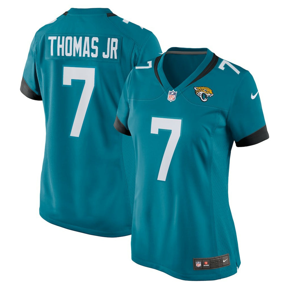 Brian Thomas Jr. Jacksonville Jaguars Women's Game Jersey Teal | Nike for Sale