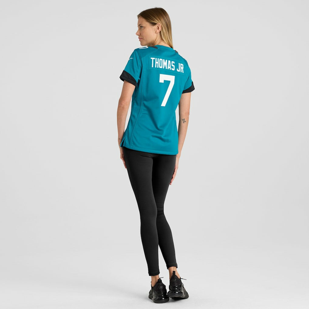 Brian Thomas Jr. Jacksonville Jaguars Women's Game Jersey Teal | Nike for Sale