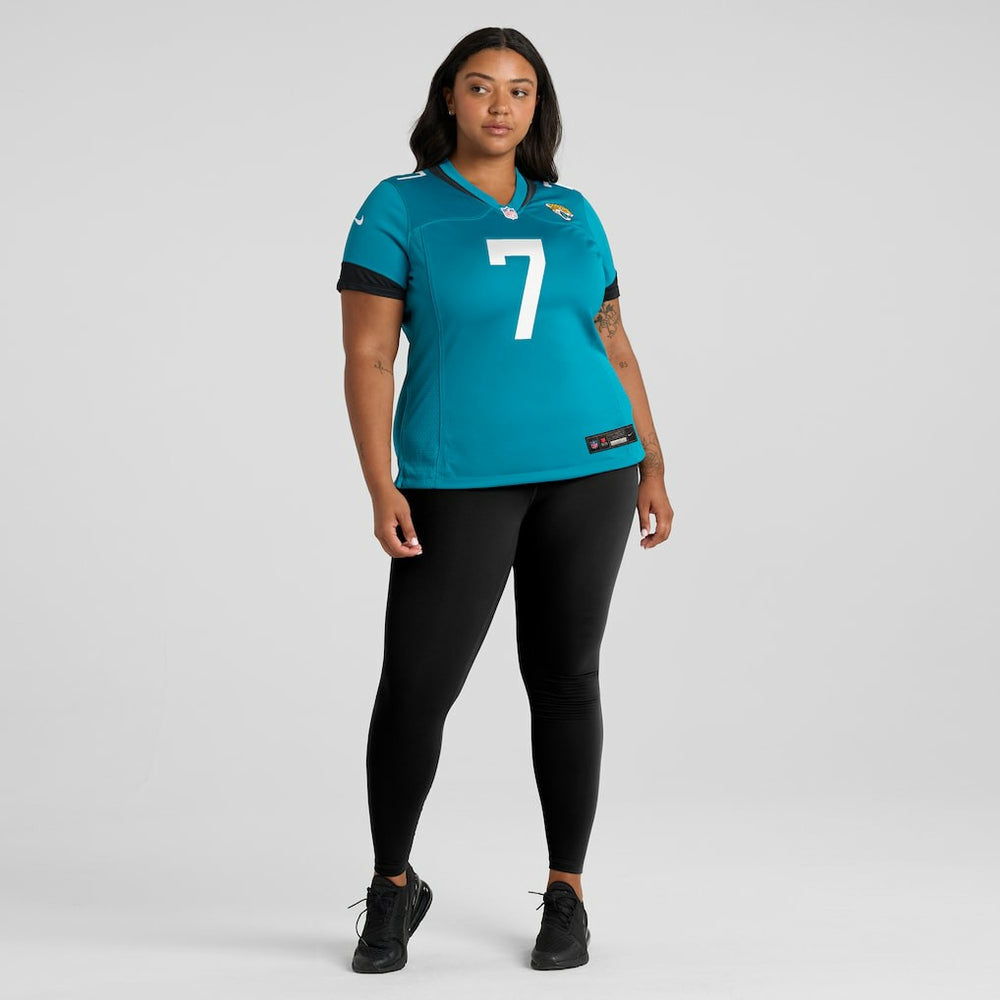 Brian Thomas Jr. Jacksonville Jaguars Women's Game Jersey Teal | Nike for Sale