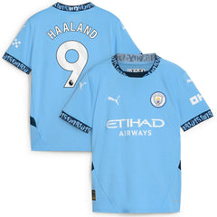 Erling Haaland Manchester City Youth 2024/25 Home Replica Player Jersey Light Blue | Puma discount