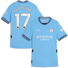 Kevin De Bruyne Manchester City Women's 2024/25 Home Replica Player Jersey Light Blue | Puma discount