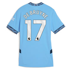 Kevin De Bruyne Manchester City Women's 2024/25 Home Replica Player Jersey Light Blue | Puma discount