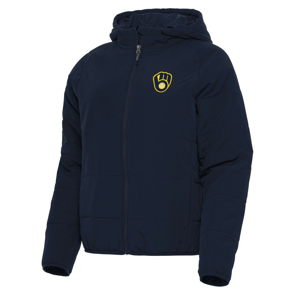 Milwaukee Brewers Antigua Women's Universe Full-Zip Hoodie Jacket - MLB
