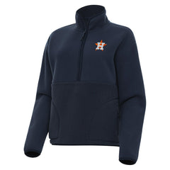 Houston Astros Antigua Women's Figure Half-Zip Sweatshirt - MLB