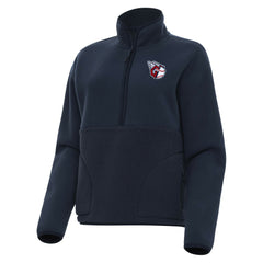 Cleveland Guardians Antigua Women's Figure Half-Zip Sweatshirt - MLB