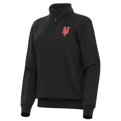 New York Mets Antigua Women's Victory Quarter-Zip Sweatshirt - MLB