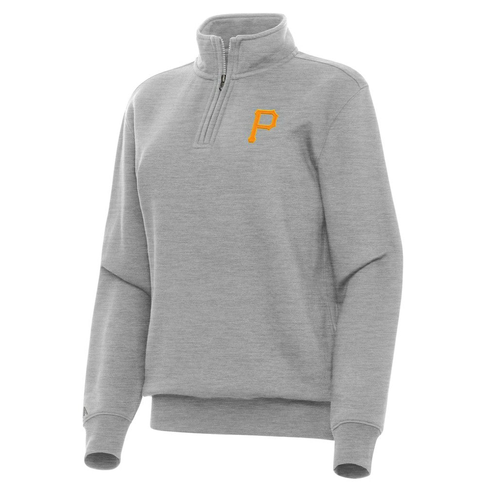 Pittsburgh Pirates Antigua Women's Victory Quarter-Zip Sweatshirt - MLB